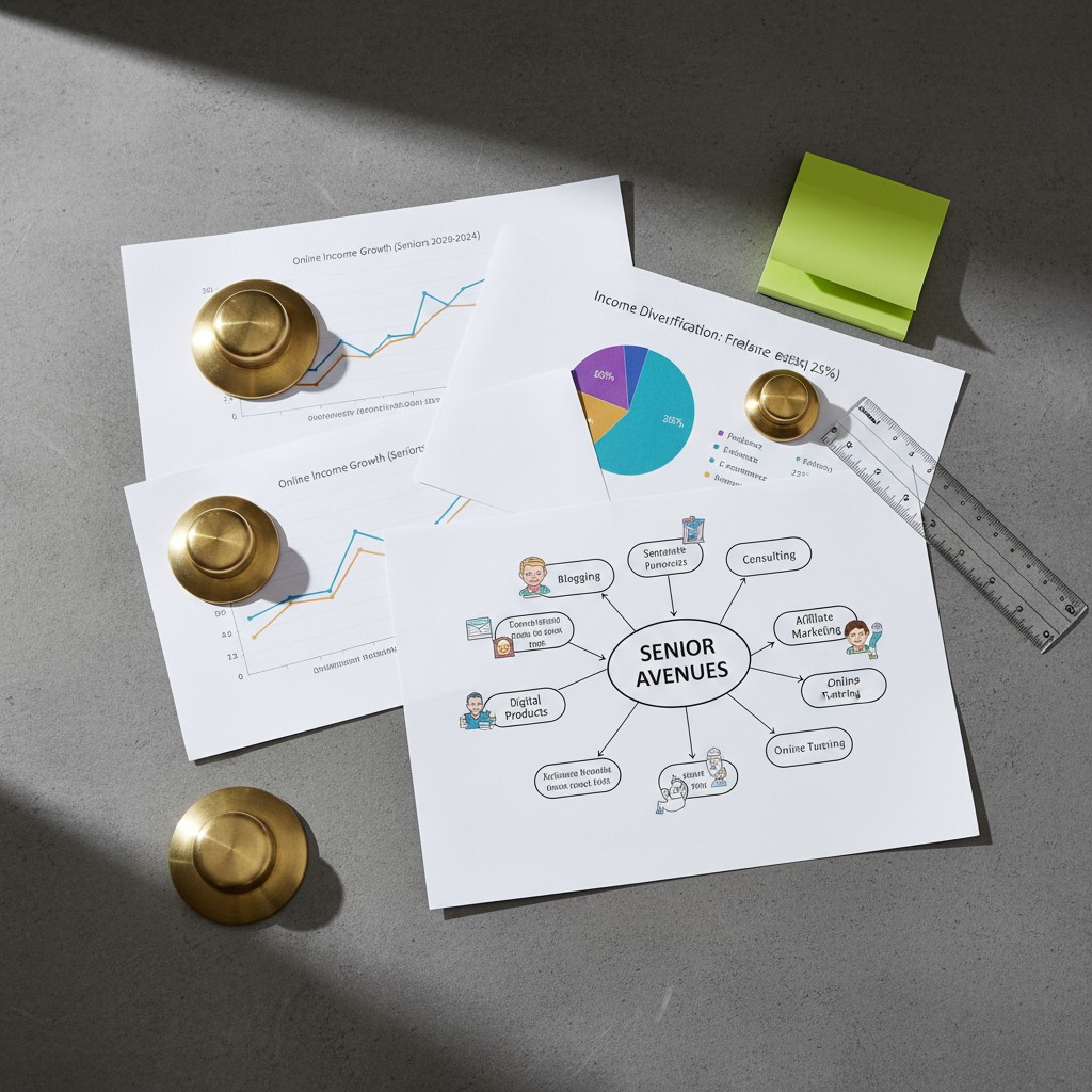 Papers regarding income and senior averages.